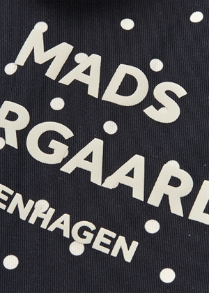 Athene Aop shopper net Dot Aop Black Mads Nørgaard 